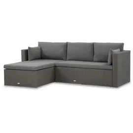 beautysofa SEVILLA Loungeset dunkelgrau