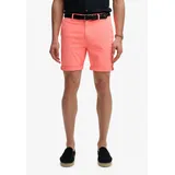 Superdry Chinoshorts PREMIUM REGULAR CHINO SHORT aus Baumwollmischung mit Elasthan, Relaxed Fit, unifarben, knielang orange 30