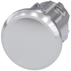 Siemens 3SU19500FA800AA0 Blindverschluss für freie Befehlsstellen, Metall, silber - 5 Stück