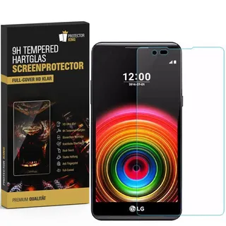 3x 9H Hartglasfolie für LG X Power Panzerfolie Displayglas Schutzglas HD Ultra KLAR Panzerglas Schutzfolie