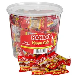 HARIBO Happy Cola Minibeutel Fruchtgummi 100 St.