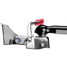 monzana Transportanhänger inkl. 90L Kunststoffwanne und Kupplung schwarz