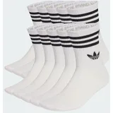 adidas 3-Streifen Crew Socken 10 Paar Weiß 37-39