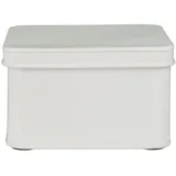 ib laursen Aufbewahrungsbox Metall 14,5 x 14,5 x 9 cm 4-tlg. weiß