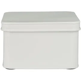 ib laursen Aufbewahrungsbox Metall 14,5 x 14,5 x 9 cm 4-tlg. weiß
