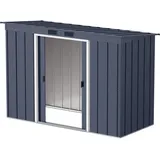 DURAMAXX Metall Gerätehaus 263x113 Gartenhaus