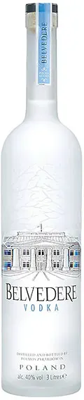 Belvedere Vodka 3,0L 40% vol Doppelmagnum