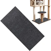 Katzen Kratzwand, Kratzmatte für Katzen, kletter katzenkratzer, Selbstklebend Kratzmatte Katze, Kratzteppich Katzen, Zuschneidbares Katzenbaum-Teppich-Bodenkratzkissen für Katzenregale, Bäume, Sofas,L