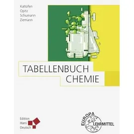 Europa Lehrmittel Verlag Tabellenbuch Chemie