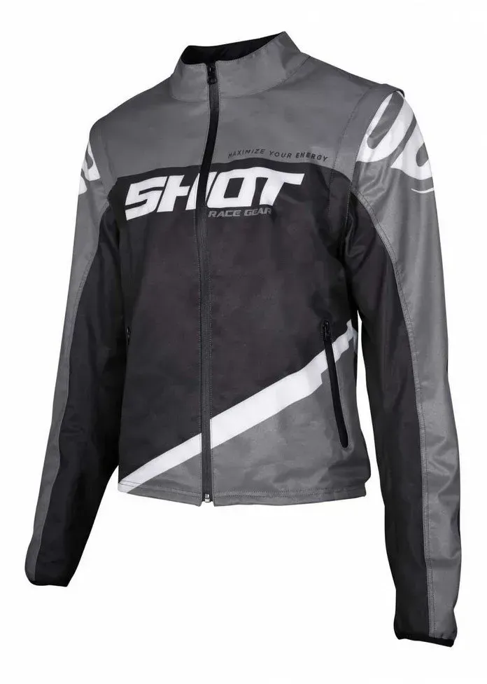 Shot Softshell Lite Jacke - Grey / Black - S