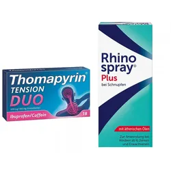 Aktionspaket - Thomapyrin TENSION DUO und Rhinospray Plus