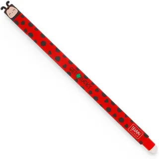 Legami Löschbarer Gelstift Ladybug Get Lucky rot