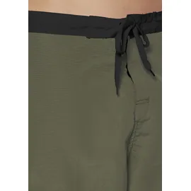 Lonsdale Badeshorts Clennell Black/Olive M