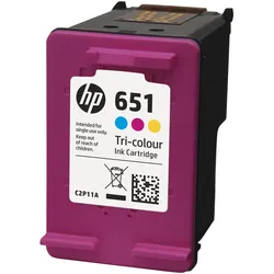 HP Druckkopf mit Tinte 651 dreifarbig