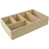 Fackelmann Organizer 20 x 7 x 32,1 cm 1-tlg. braun