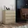 masseno ASTORRE 75 x 82 x 35 cm Eiche Sonoma / Braun