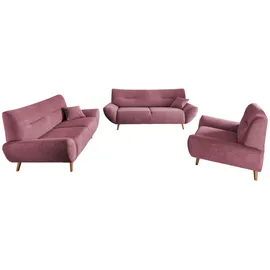 MID.YOU 2-Sitzer-Sofa, Drago Brombeere, Chenille