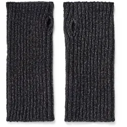 Tchibo - Glitzernde Strick-Handstulpen - silber