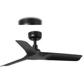 FARO Hey S 90 cm Deckenventilator Schwarz