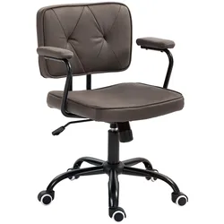 Vinsetto Bürostuhl Polyester, Stahl