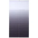 LIEDECO Plissee Farbverlauf 60 x 130 cm grau