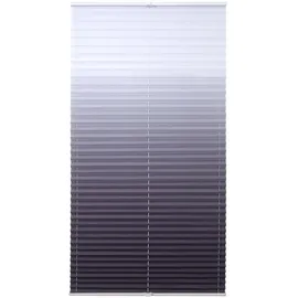 LIEDECO Plissee Farbverlauf 60 x 130 cm grau