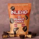 INLEAD Mini Peanut Chocs, 72g - Dark Choc
