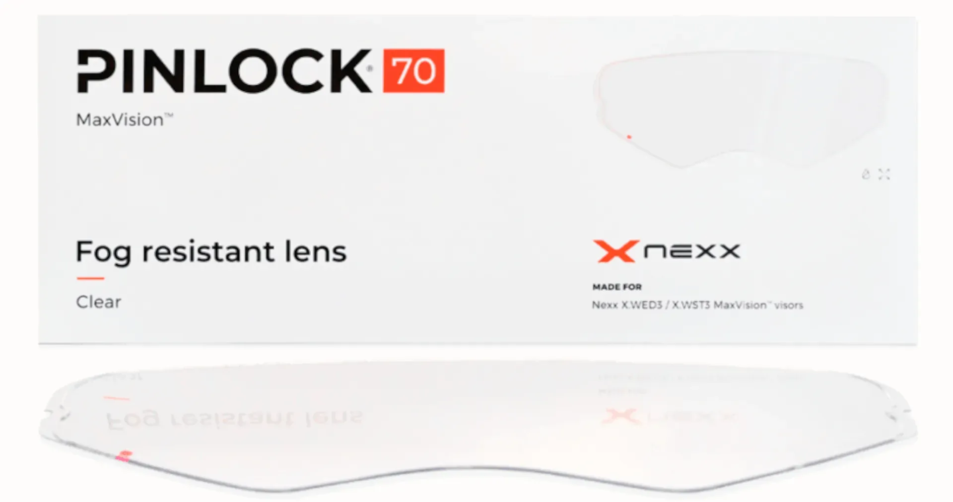 Nexx 70 X.WED3 / X.WST3 Pinlockscheibe