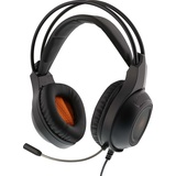 deltaco GAMING DH210 Gaming On Ear Headset kabelgebunden Stereo Schwarz