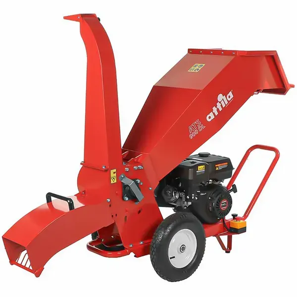 Attila ATS 900 DL  Benzin-Häcksler mit 270-cm3-Loncin-Motor  Zwei Auswurfsysteme