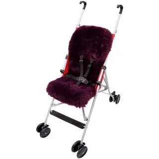 Lammfell - BUGGY Einlage Kinderwagen Felleinlage Baby Merino Schaffell 75x33 cm