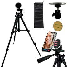 TronicXL Smartphone Stativ Metall schwarz