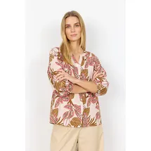 Soyaconcept Druckbluse SC-CAM 2 Rapture Rose Combi S