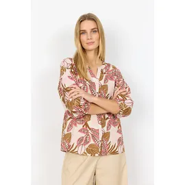 Soyaconcept Druckbluse SC-CAM 2 Rapture Rose Combi S