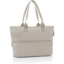 Reisenthel Shopper e1 herringbone sand