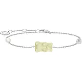 Thomas Sabo Armband »THOMAS x HARIBO Schmuck: Armband mit Goldbär«, mit Kristallglas, Zirkonia (synth.) - Süßwasserzuchtperle,