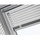 VELUX Jalousette manuell Uni weiss 7001, 93X124 cm Y65 7001S, Weiß, 93 x 124 - 7001S, Farbe Schiene: Aluminium,