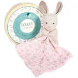 Doudou et Compagnie - Kuscheltier Hase, Bio, rosa 15 cm, Bio, DC3960