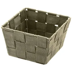 Wenko Badkorb Adria Mini, square Taupe - L/B/H ca. 14,00x14,00x9,00
