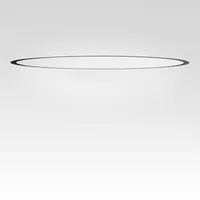 LTS Licht & Leuchten LED-Einbauleuchte 164W schwarz