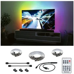 Paulmann EntertainLED USB LED Strip TV-Beleuchtung 55 Zoll 2m   3,5W  60LEDs/m RGB+  78880