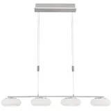 Paul Neuhaus Q SMART HOME LIGHTS LED-Pendelleuchte Q-Etienne Alu, Eisen, Stahl & Metall Silber