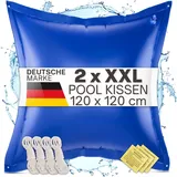 bonsport Pool Kissen 118x118 cm, blau