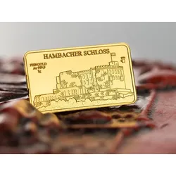 3er-Satz Goldbarren "Die Säulen der Demokratie"