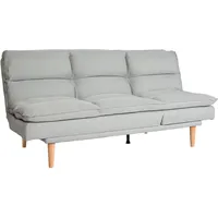 MCW Schlafcouch Stoff 2-Sitzer Mint-Grau