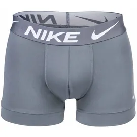 Nike Boxershorts 3 Einheiten Logo Print / Cool Grey / Black L