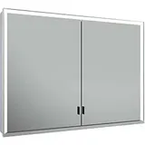 Keuco Royal Lumos Spiegelschrank für Wandvorbau 2 lange Türen, 100x73.5cm 14304172303