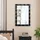 Costway Wandspiegel 106 x 71,5 cm Schwarz
