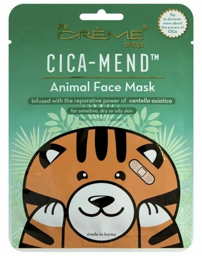 Gesichtsmaske The Crème Shop Cica-Mend Tiger (25 ml)