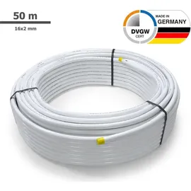 Sanpro Aluverbundrohr - Mehrschichtverbundrohr, Länge 50 m, 16x2